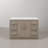Kamila 48'' Single Bathroom Vanity with Carrara Marble Top-209933315