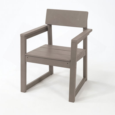 Fauteuils d'extérieur et de jardin en PEHD avec chaises au design moderniste