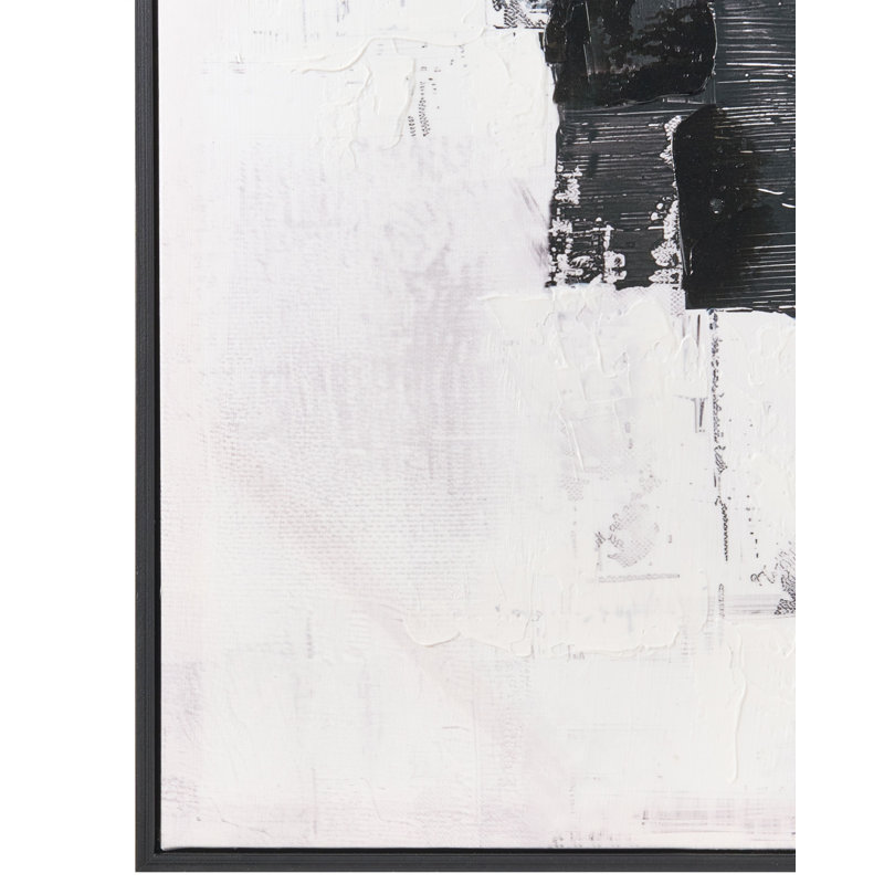 2 Piece Floater Frame Painting on Canvas
