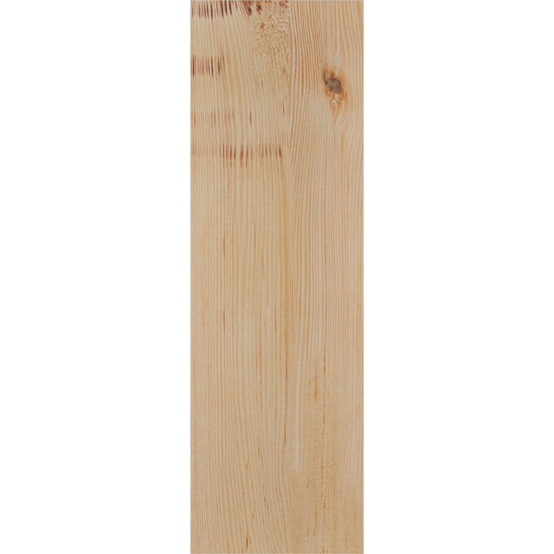 Yorkshire Yorktown avec plaque arrière, H 24 po x l 7,5 po x P 12 po, Sapin de Douglas, Lisse