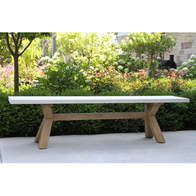 Banc de pique-nique d'extérieur Fleur Eucalyptus