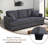 Zanobia 77.17'' Corduroy Sofa