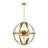 Eda 6 - Light Dimmable Globe Chandelier-114264405