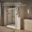 Pleat Frameless Sliding Bath Door-71122767