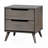 Modern Gray Nightstand