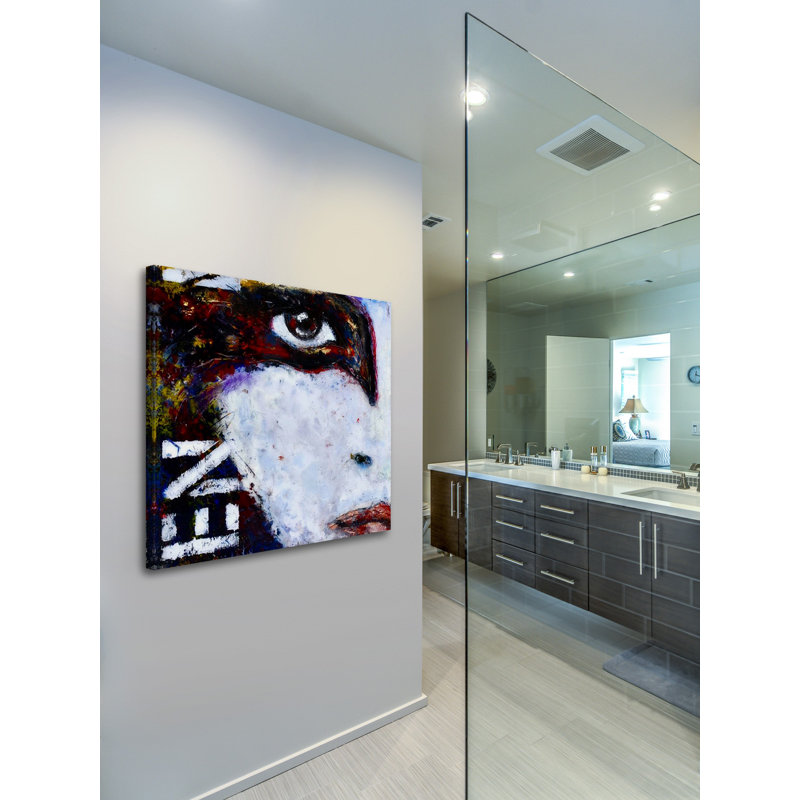 "My Lady", reproduction sur toile tendue, H 32 po x l 32 po x P 1,5 po
