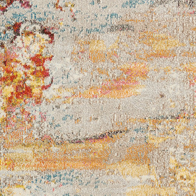 Adrihana Machine Woven Abstract Area Rug