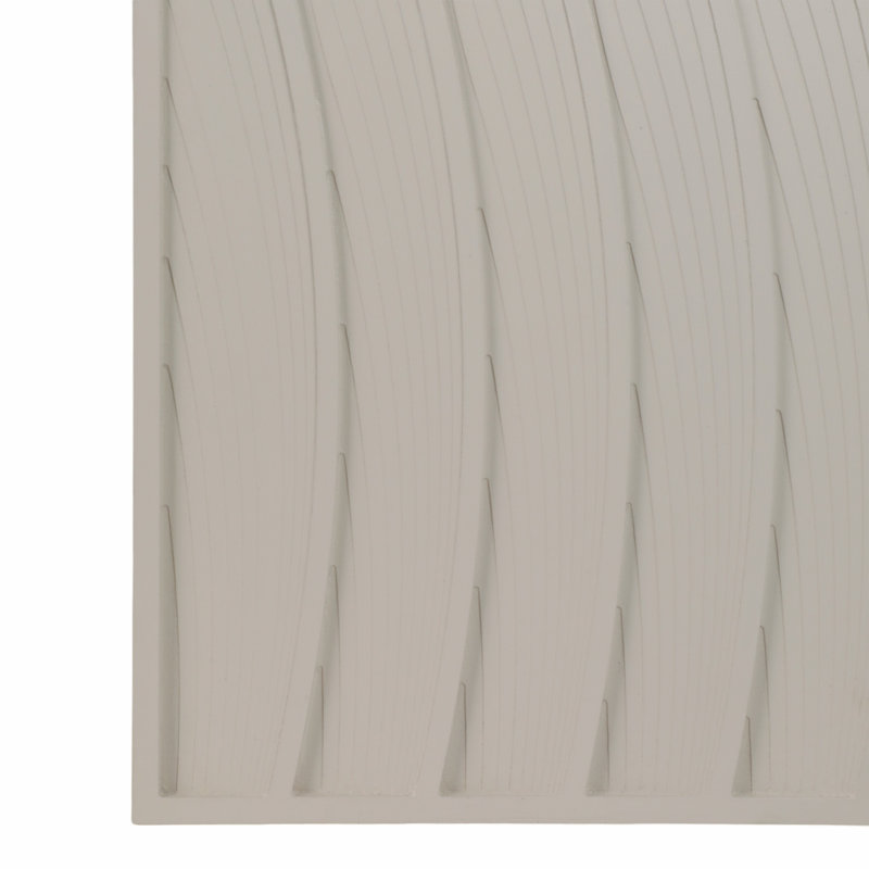 Zephyrine Sagebrook Home Trinity Dimensional Plaster Wall Art Set Contemporary Wood 24x59.