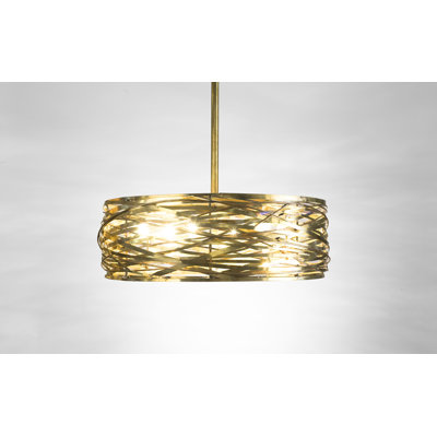 Bobino Grasso 6 - Light Drum Chandelier
