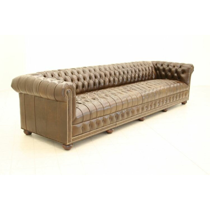 Leather Sofa, Hair Hide Brindle Light Exotic, French Dark Cherry, Natural