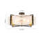Glass Semi Flush Mount