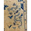 Tapis dragon ivoire antique chinois de la fin du 19e siècle