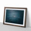 Boat in the Open Sea in Abstract - Picture Frame Graphic Art Print-55679062-55679065