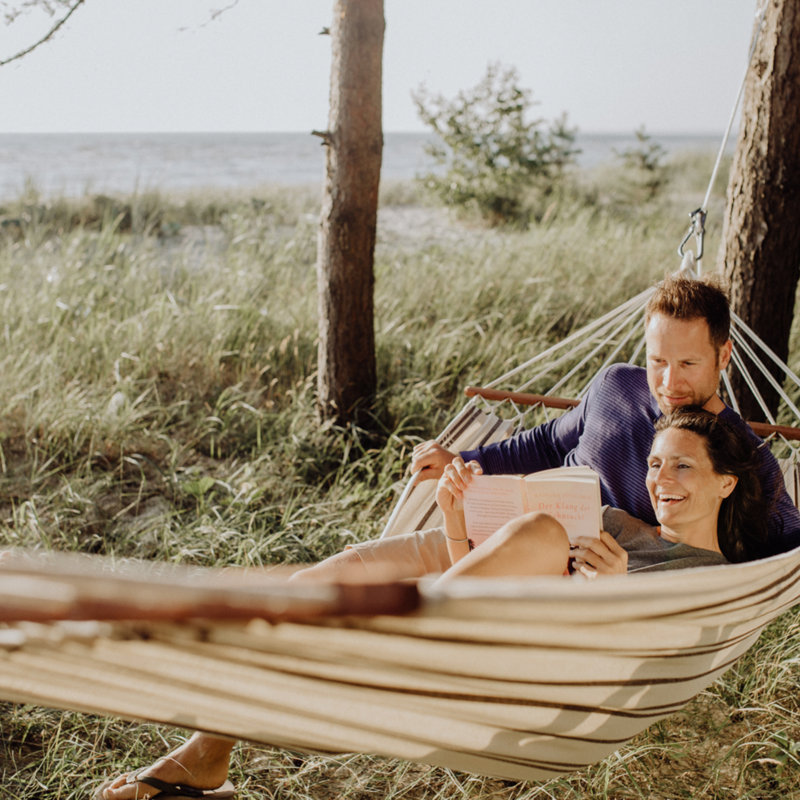 Brasilia Single Hammock, Cappuccino