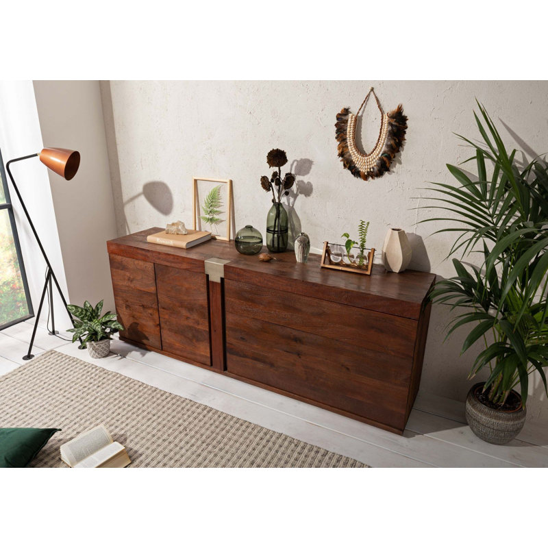 Amsterdam 200cm Solid Wood Sideboard