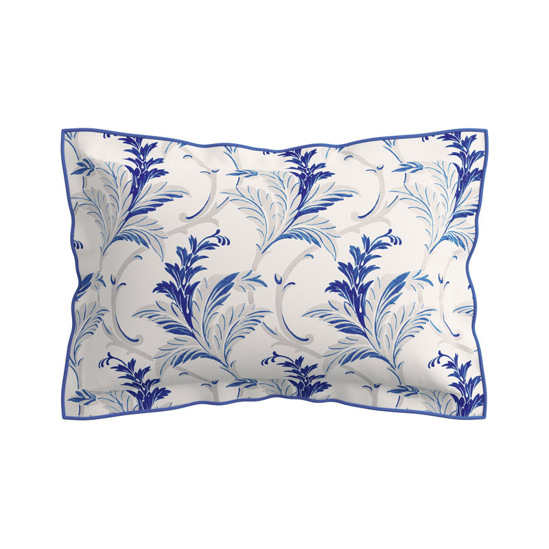 Percale Floral Duvet Cover Set with Pillowcases, Single Duvet Cover Set + 1 Pillowcases