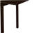 Cappuccino Dining Table with Drop Extension Leaf
