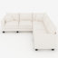 Canapé modulaire moderne avec rangement caché Elara-122070594