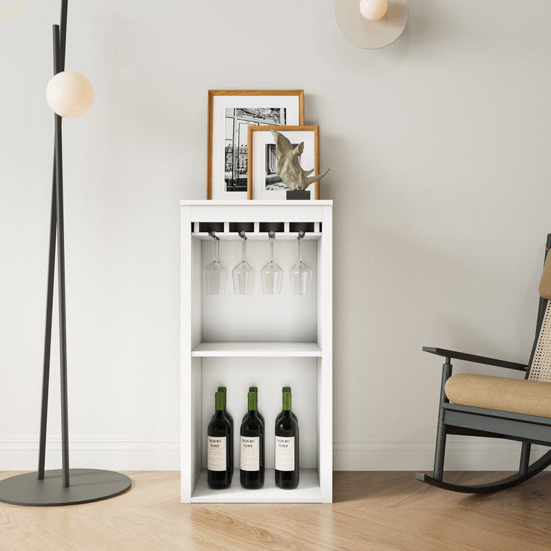 Armoire à vin modulaire avec tablettes de rangement et huche pour salle à manger