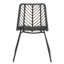 Chaise avec 2 coussins gris pour la lecture en plein air - transitionnel, assemblage, style jardin d'eau et transitionnel