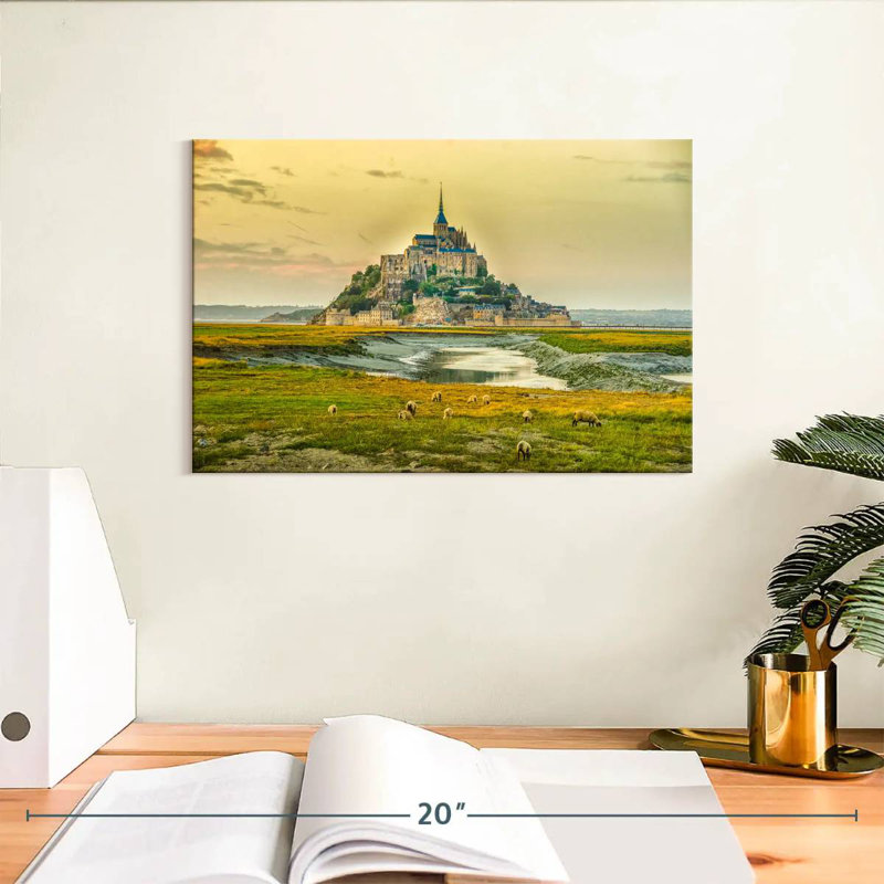 Saint-Michel, H 8 po x l 12 po