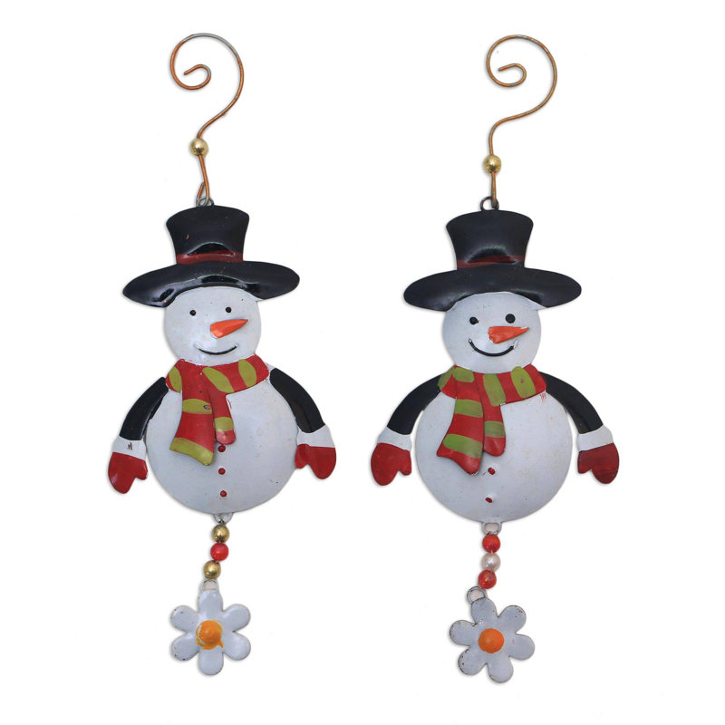 10.75'' Metal Hanging Figurine Ornament