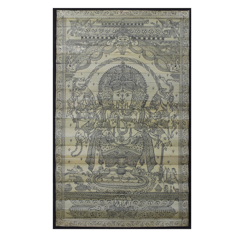 Mahaganapati - Dix mains debout seigneur Ganesha