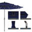 Parasol de marché lumineux 120,1 po Rudalph-1138294199