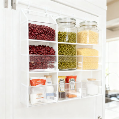Heavy Duty Over The Door Organizer With Extra Wide Design - 6 Multi-Sized Pockets And 12 Mesh Side Storage For Maximum Closet Organization