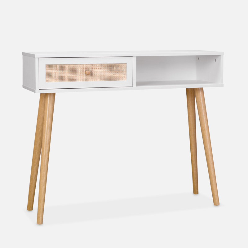 Lombardy 100cm Console Table, White
