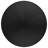 Crossroads 47" Round Wood Dining Table In Black