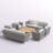 Falk Sofa Seating Group with Cushions