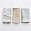 Zeppelin Square Cotton Napkins With Scalloped Edge And Stripes