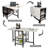 DB-2105002-1 54.9'' Rectangular Portable Folding Table-68890108