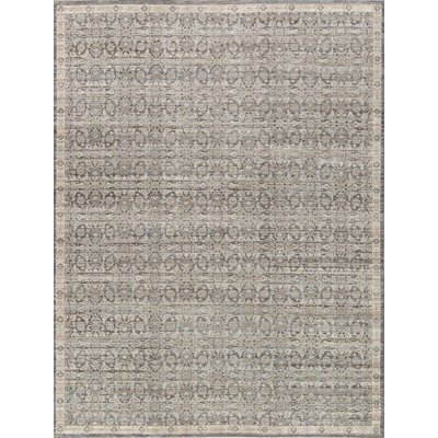 Handmade Silk and Wool Oriental Area Rug