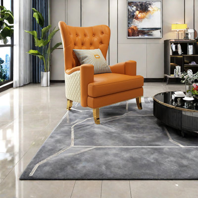 Fauteuil inclinable en similicuir Maksym