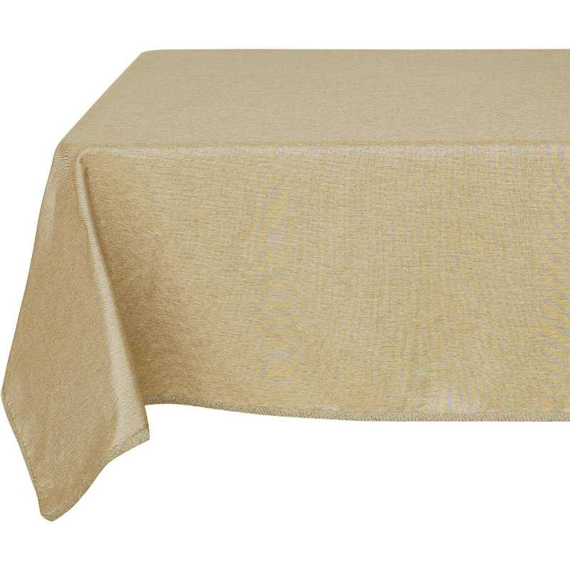 Ottice Tablecloth, 140cm W x 240cm L, Taupe