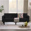 Velvet Futon Couch Convertible