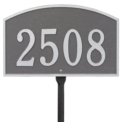 Legacy 1-Line Lawn Address Sign