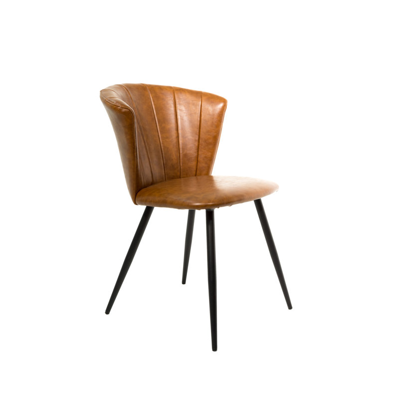 Cowen 48cm H Upholstered Dining Chair, Tan