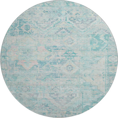 Premium Machine Washable Varasteh AMF1664 Global Rug