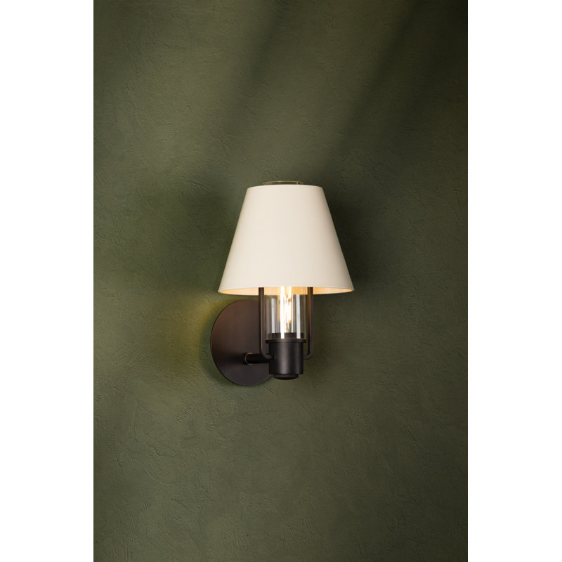 1 - Light Armed Sconce, Bronze