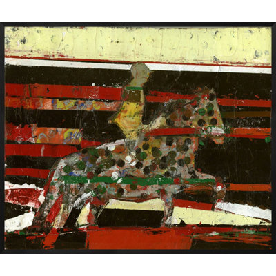 «Sp Spot Rider», peinture sur toile encadrée
