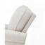 Chaise berçante en tissu