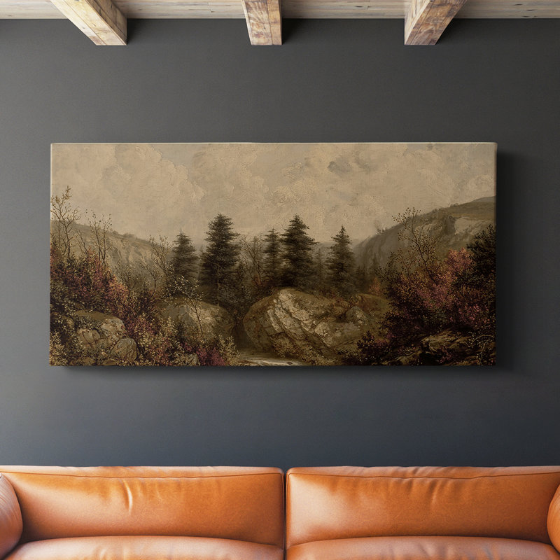 Série paysage - DCC-III - Toile tendue avec châssis - Prêt à accrocher, H 24 po x l 48 po