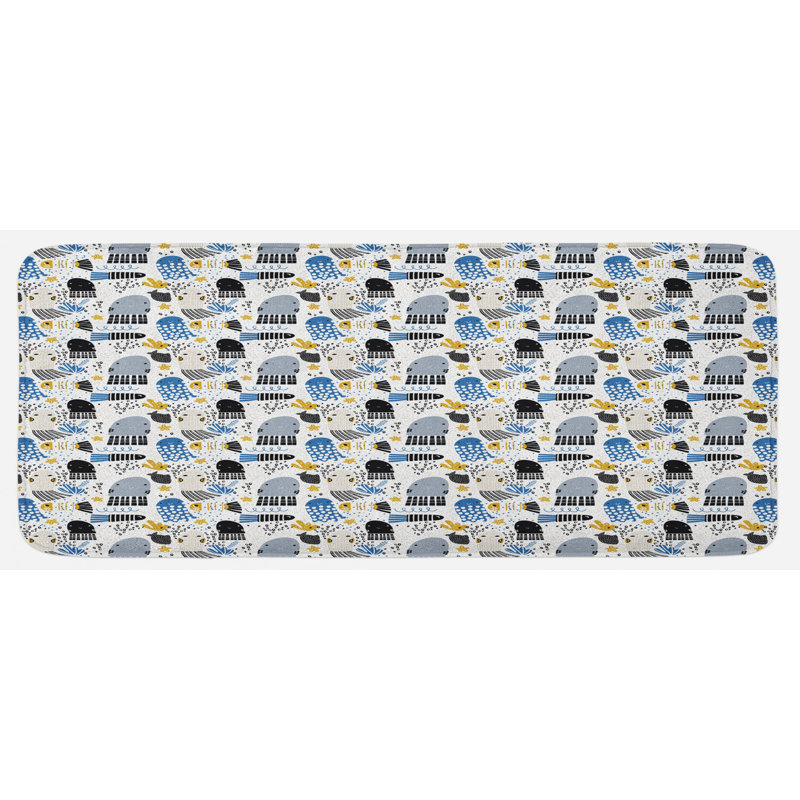 Tapis de cuisine Doodle