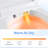 Smart Toilet With Built - In Bidet, One Piece Bidet Seat, Auto Flush, Open/Close, Heated Warm Water And Dry, Adjustable Temp, Remote Control, Sensor Open/Close Cover, Multiple Wash Modes, Night ,