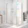 Unidoor-X 30.38 in. W x 34 in. D x 72 in. H Frameless Rectangle Hinged Shower Enclosure