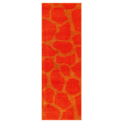 Tapis orange foncé Furnish My Place