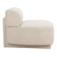 Fauteuil d'appoint Anese beige multigrain